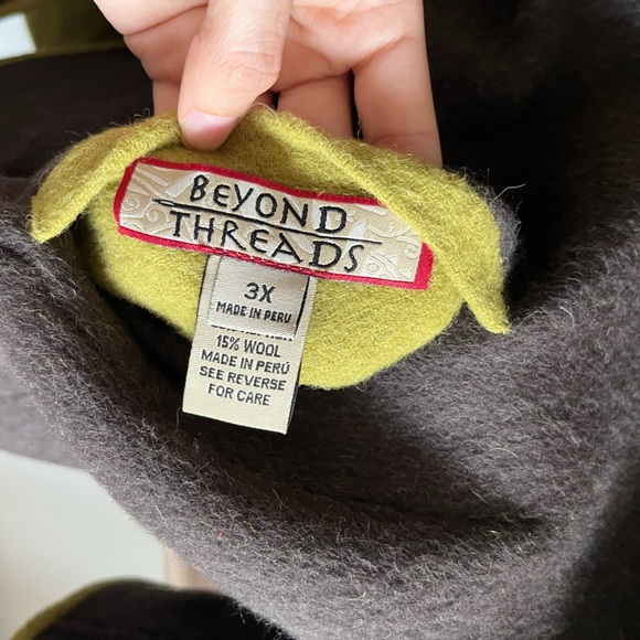 Beyond Threads Reversible Alpaca Car Coat (2-sided) - Picture 13 of 16